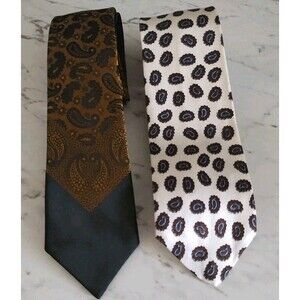 Neck Tie Vintage Wembley Wemlon Paisley Design 50s Jazz Mod Men's Accessories